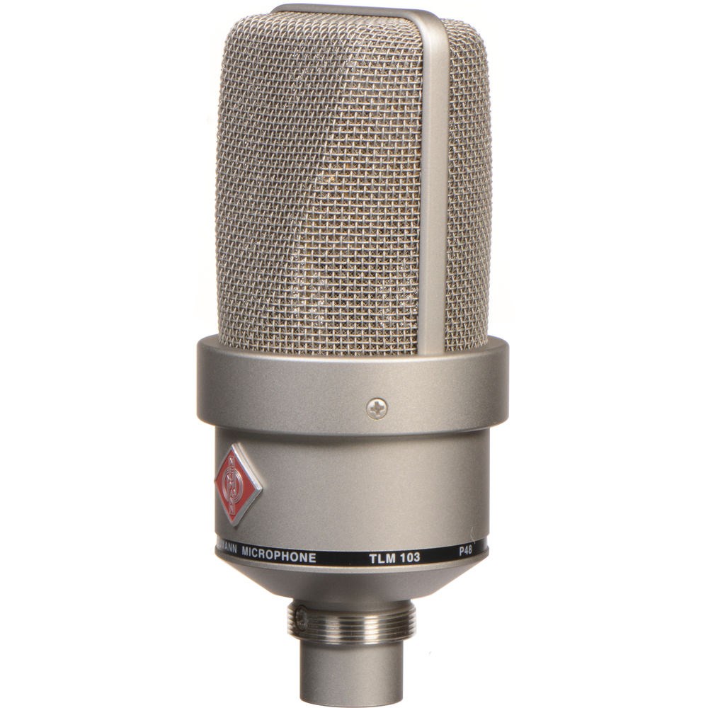 Par de microfones condensador diafragma grande Neumann TLM 102 Studio Set - 3