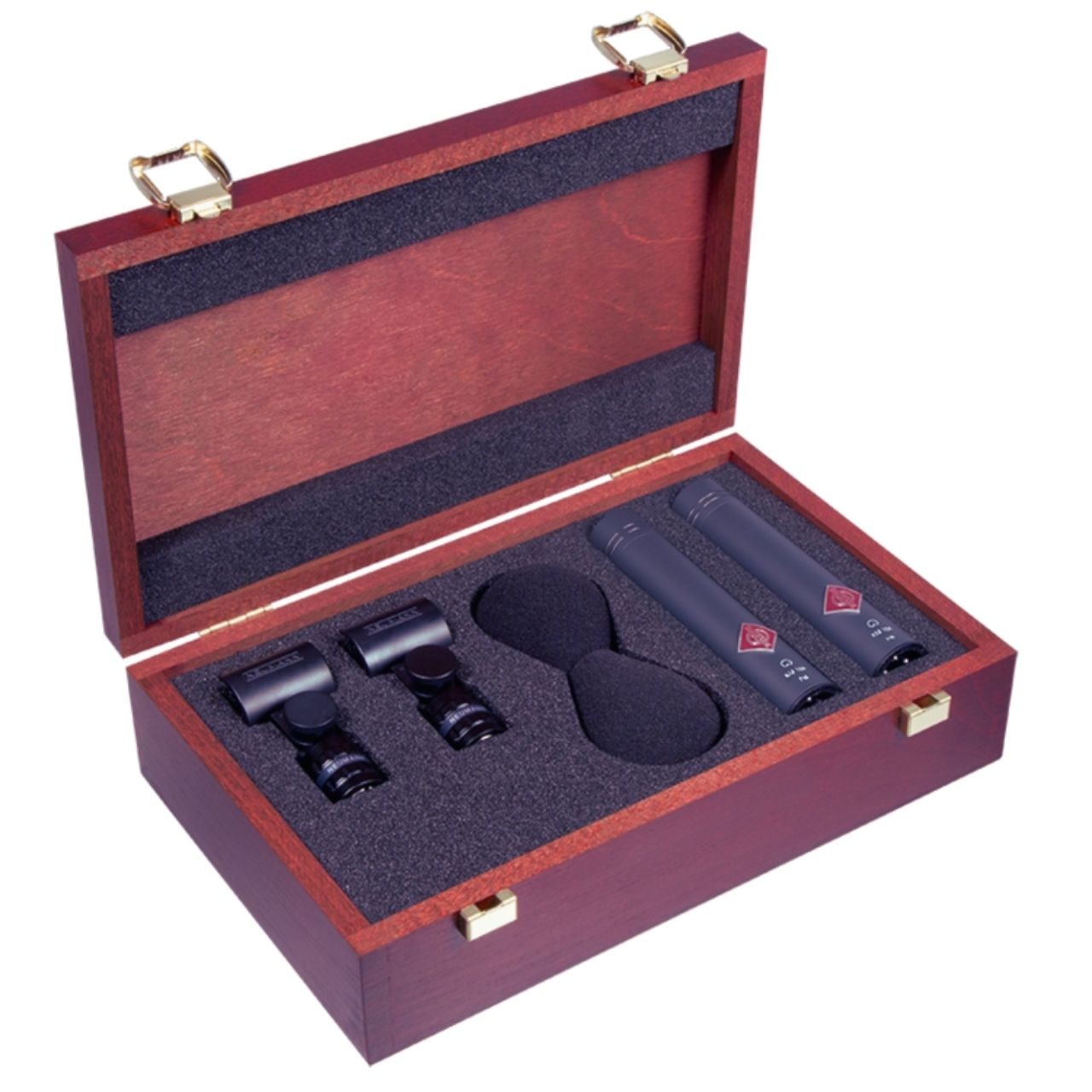 Par de microfones condensadores cardioides Neumann KM 184 Mt