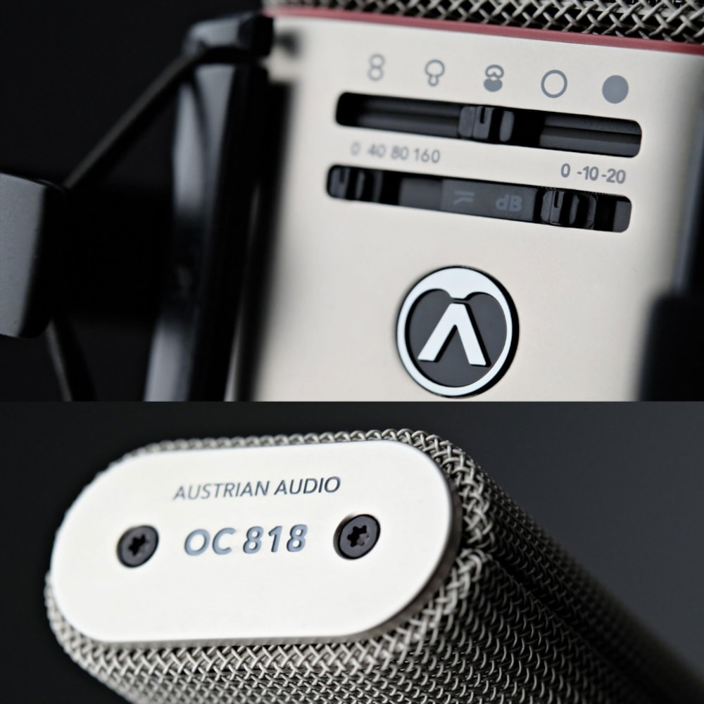 Par de microfones OC818 Dual Set Plus Austrian Audio Prateado - 3
