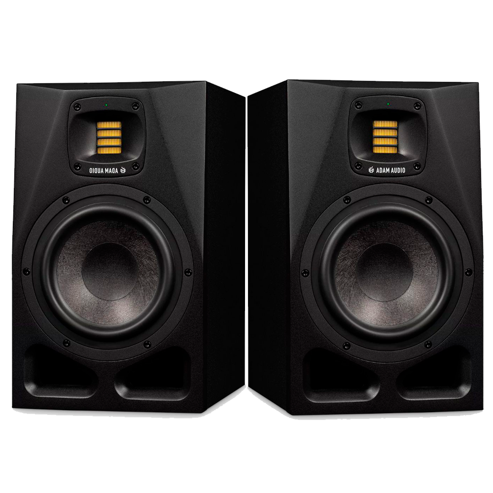 Par de monitores de áudio A4V ADAM Audio 4 polegadas