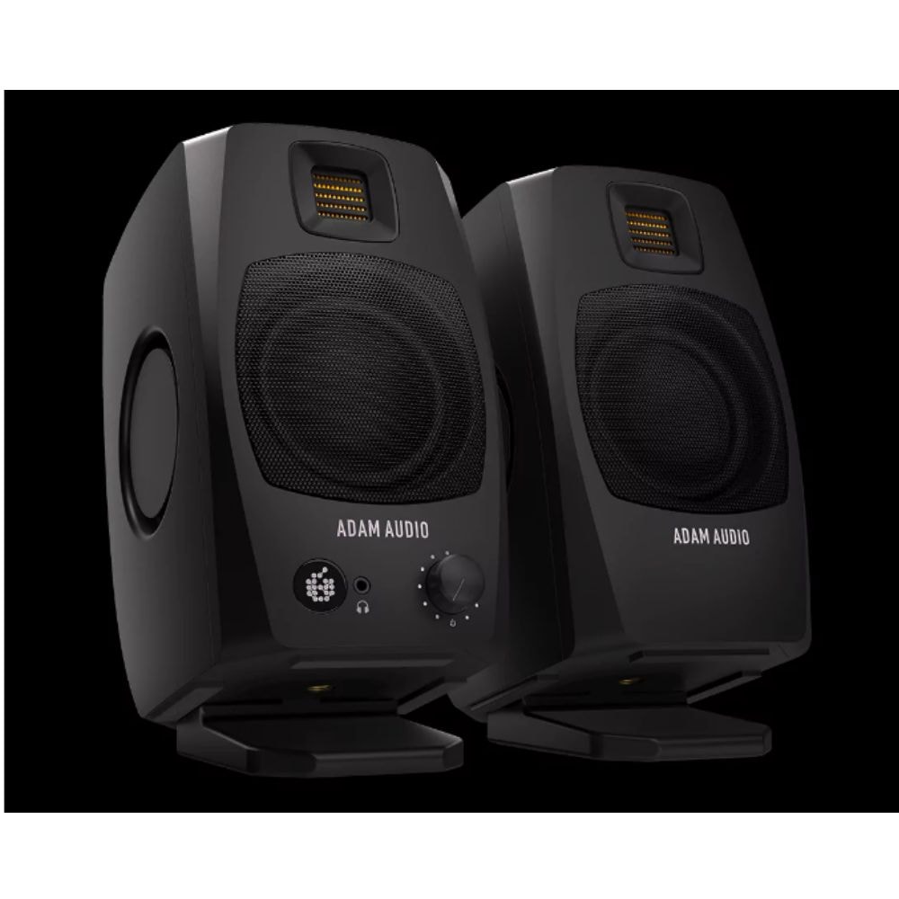 Par de Monitores de Áudio D3V ADAM Audio Preto