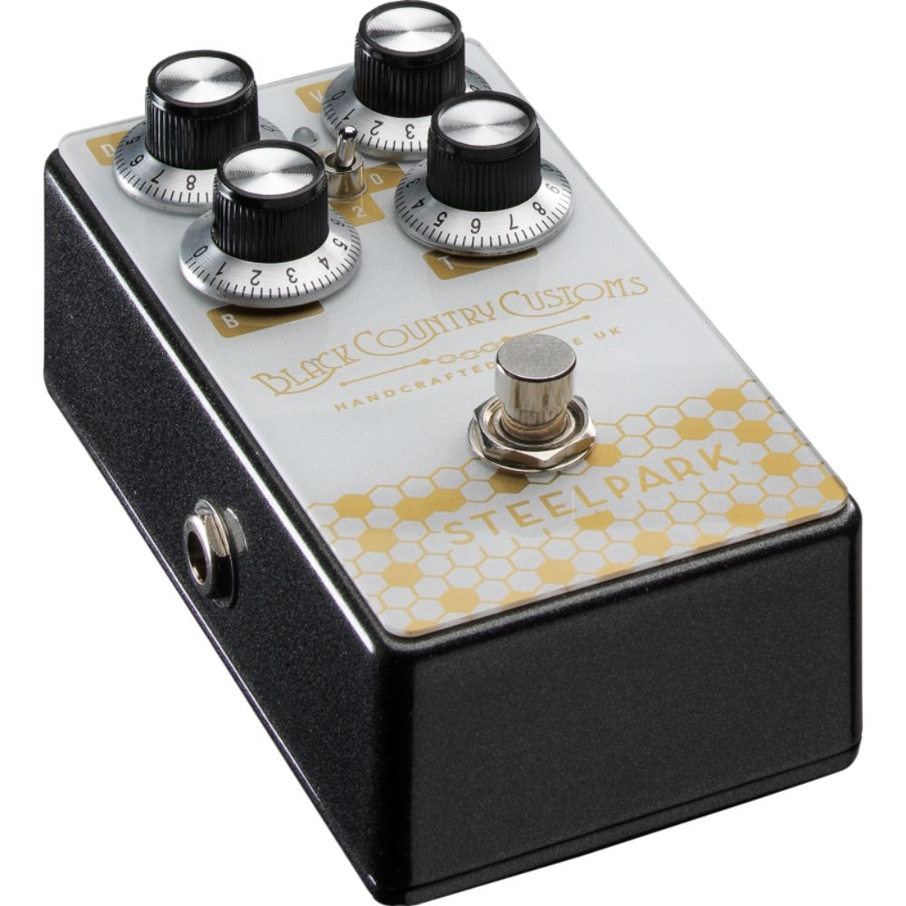 ギター LANEY Black Country Customs Steelpark Pedal de boost para guitarras Laney BCC-Steelpark