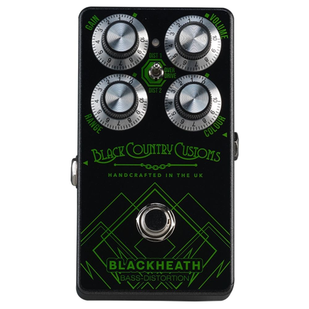 ベース Laney BLACKHEATH BASS DISTORTION Pedal de distorção para contrabaixo Laney BCC-BlacKHeath