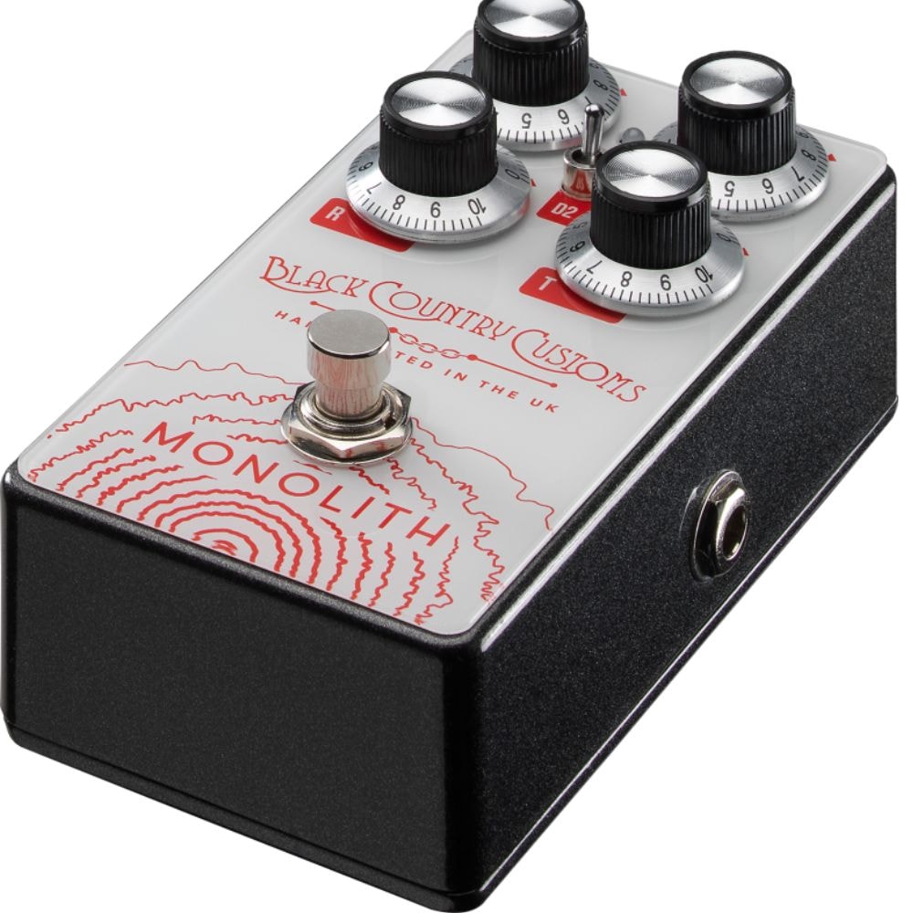 Pedal de distorção para guitarras Laney BCC Monolith