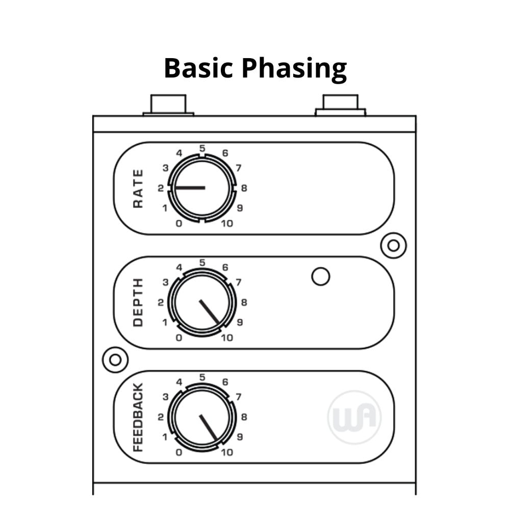Pedal de efeito Mutation Phasor II Warm Audio