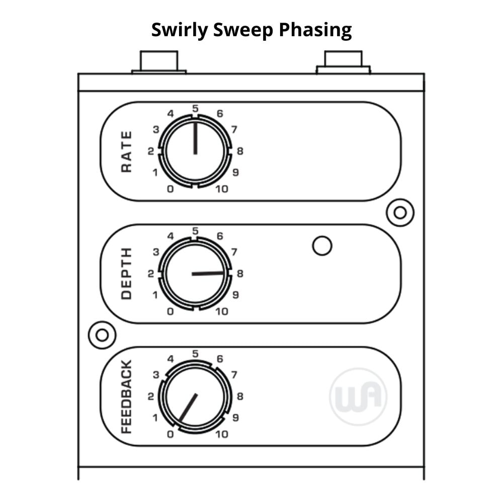 Pedal de efeito Mutation Phasor II Warm Audio
