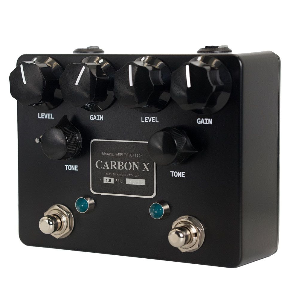 ギター Browne Amplification - CARBON X Pedal de Efeitos Browne Carbon X