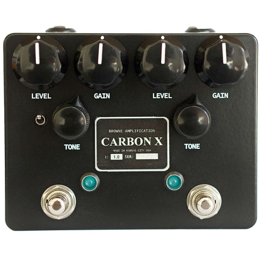 ギター Browne Amplification - CARBON X Pedal de Efeitos Browne Carbon X