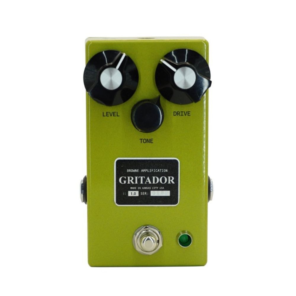 Pedal de efeitos para guitarra Browne Gritador TS Overdrive