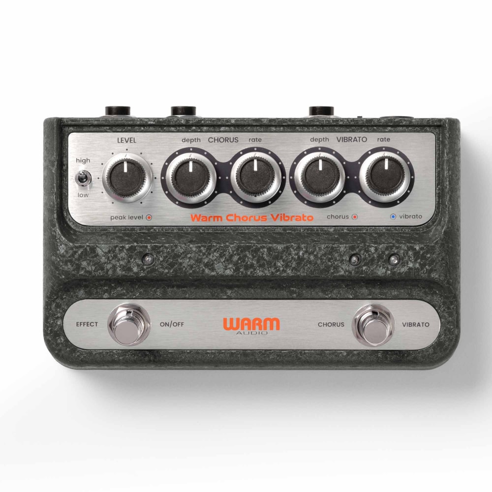 Pedal de Efeitos Stereo Chorus/Vibrato Profissional Warm Wa-C1