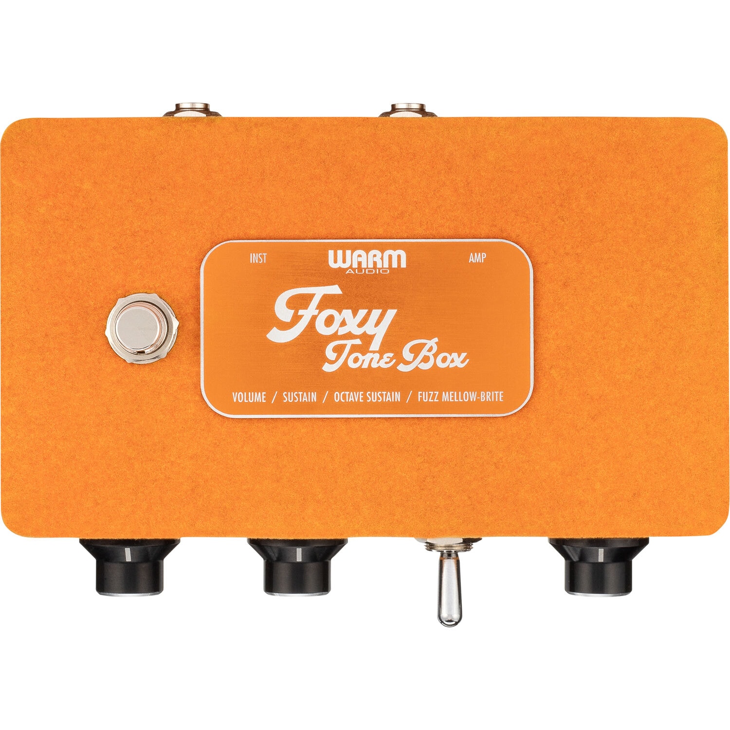 Pedal Fuzz clássico Warm Foxy Tone Box