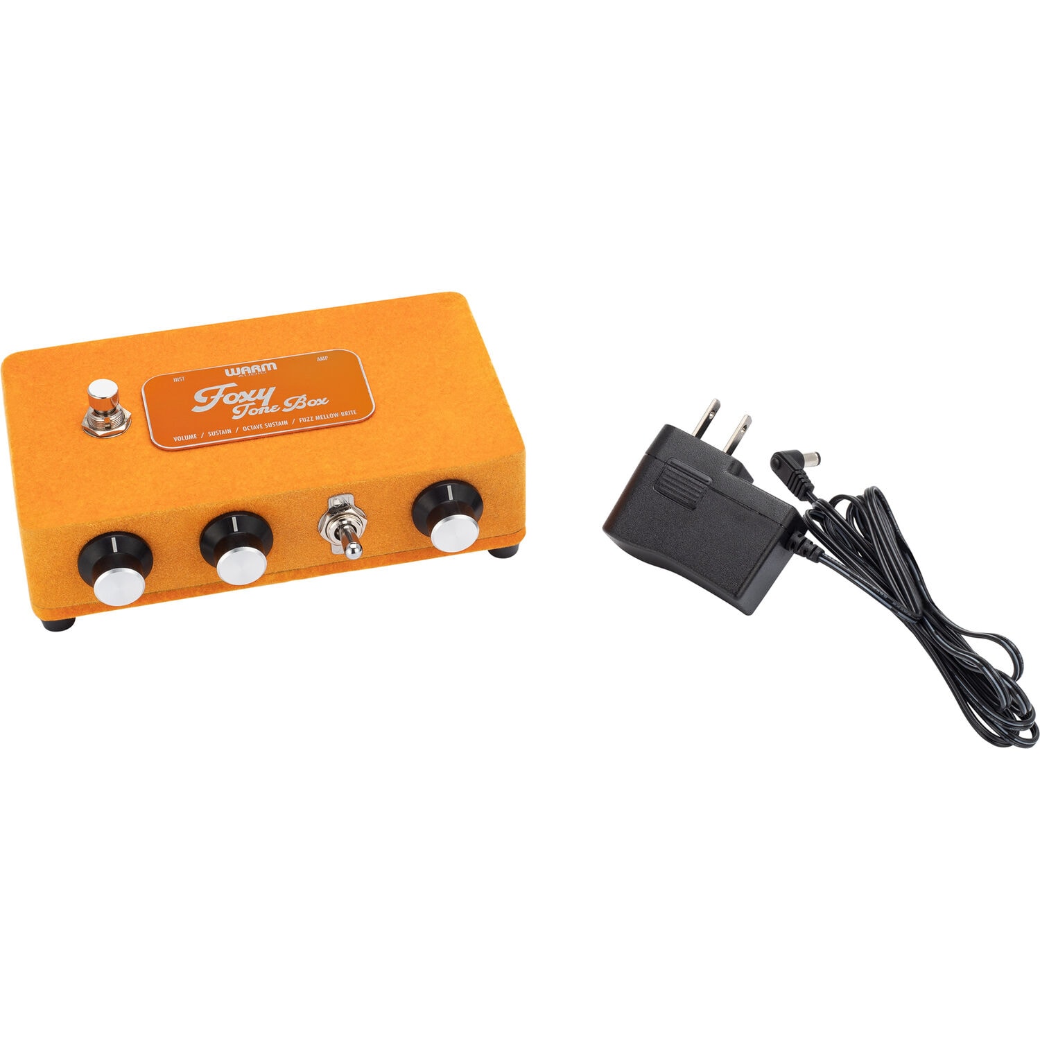 Pedal Fuzz clássico Warm Foxy Tone Box
