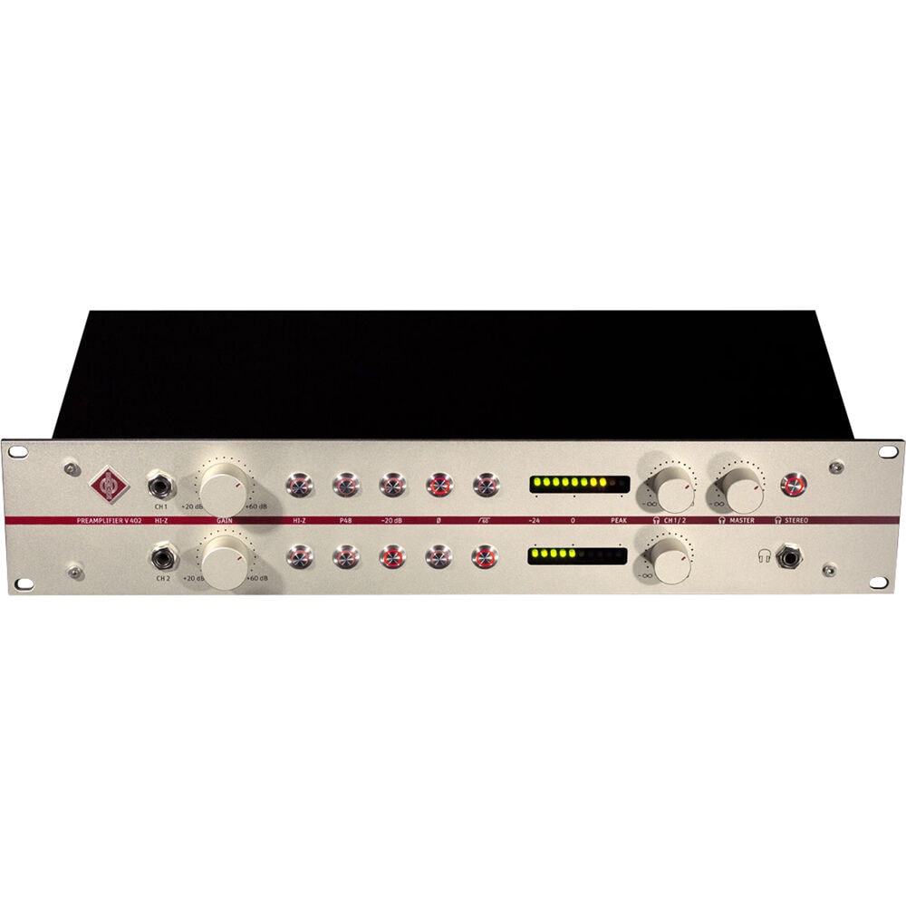 Neumann V402 マイクプリアンプ Pré-amplificador para microfones Neumann V402