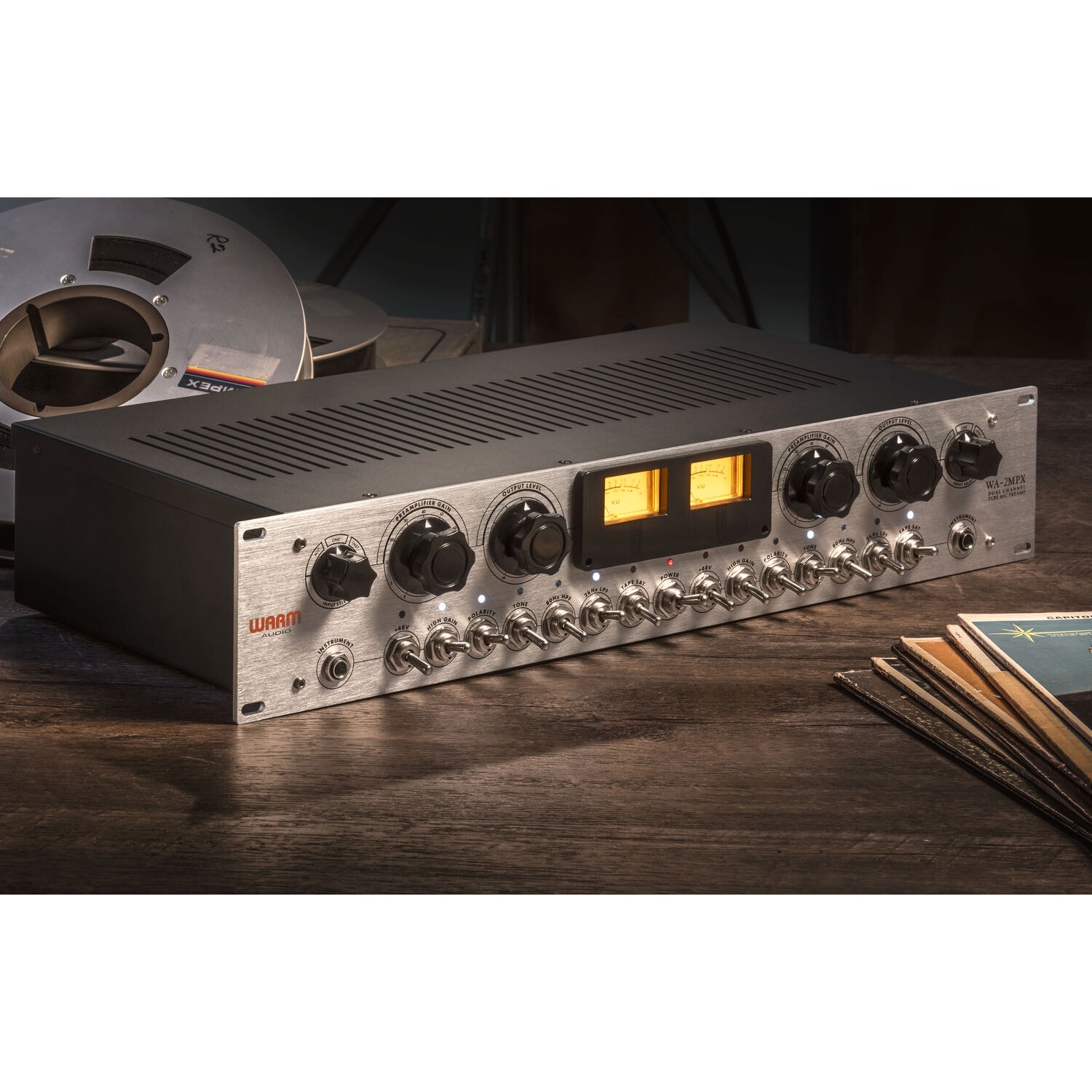 WESTONE LABORATORIES UM2 RC-AMP'D ウエストン Pré-amplificador Warm Audio WA-2MPX valvulado vintage