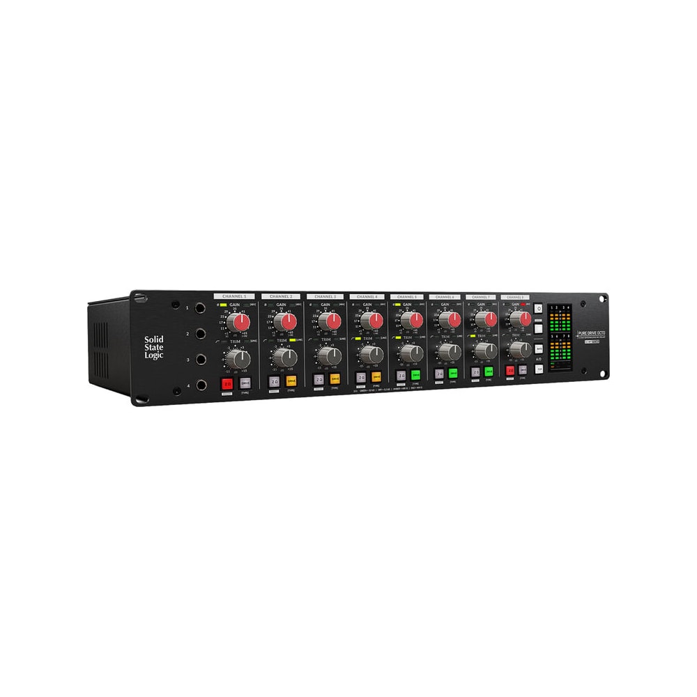 PURE DRIVE OCTO Solid State Logic Pré amplificador de 8 canais