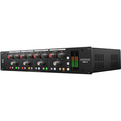 PureDrive Quad 2U SSL Pré-amplificador 4 Canais