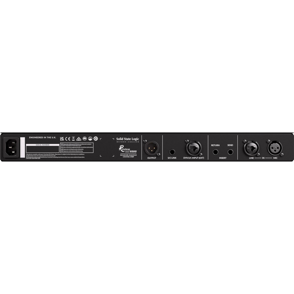 Revival 4000 Solid State Logic Channel strip analógico - 3