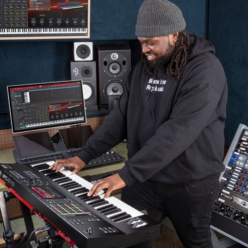 Sampler e sequenciador Akai MPC Key 61