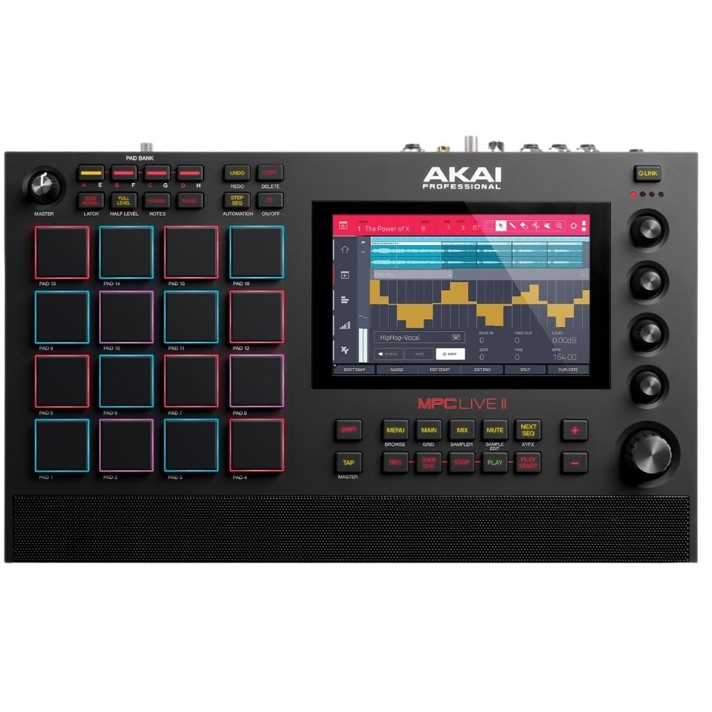 Sampler e sequenciador Akai MPC Live II