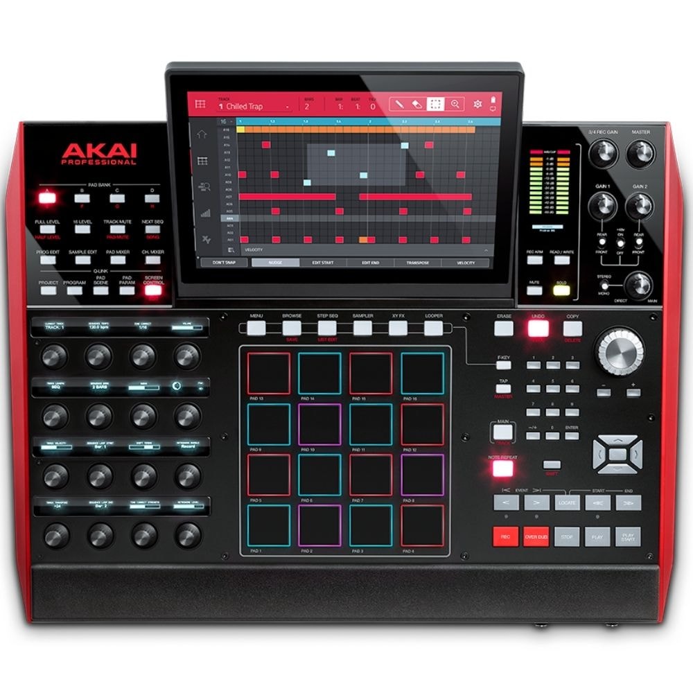 Sampler e sequenciador Akai MPC Live II
