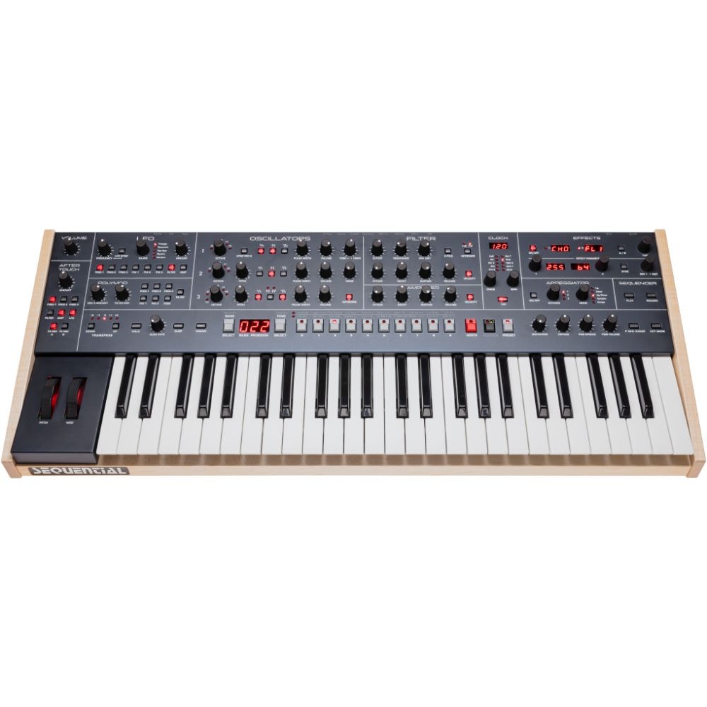 SEQUENTIAL Trigon-6 アナログシンセサイザー Sintetizador Sequential Trigon 6