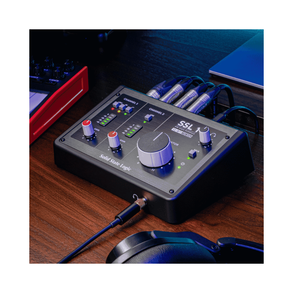 SSL 1 Interface de áudio USB-C 2x2 entradas - 3