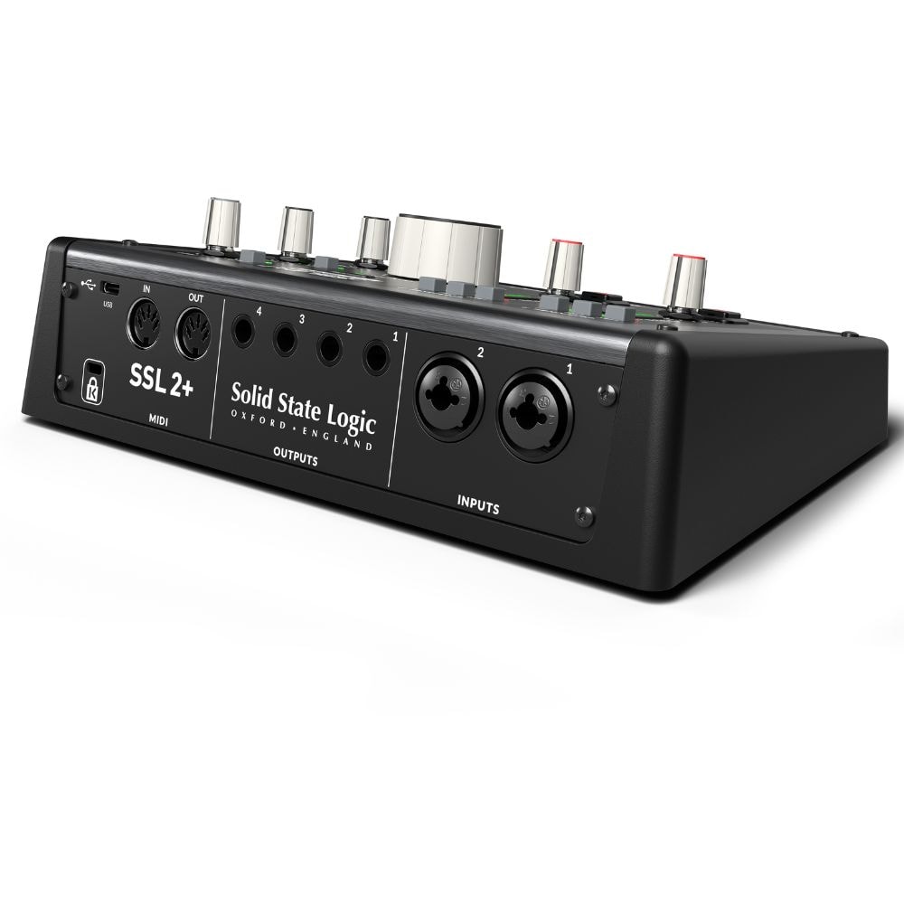 SSL 2+ MKII Solid State Logic Interface de Áudio USB 2×4 - 2