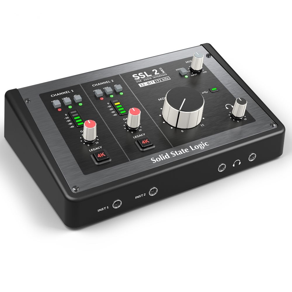 SSL 2 MKII Solid State Logic Interface de Áudio USB 2x2 - 1