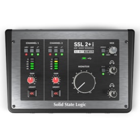 SSL 2+ Plus MKII Interface de áudio USB 2x4 entradas - 428936f5-6a65-4a4b-b4cb-5bca44777e2b