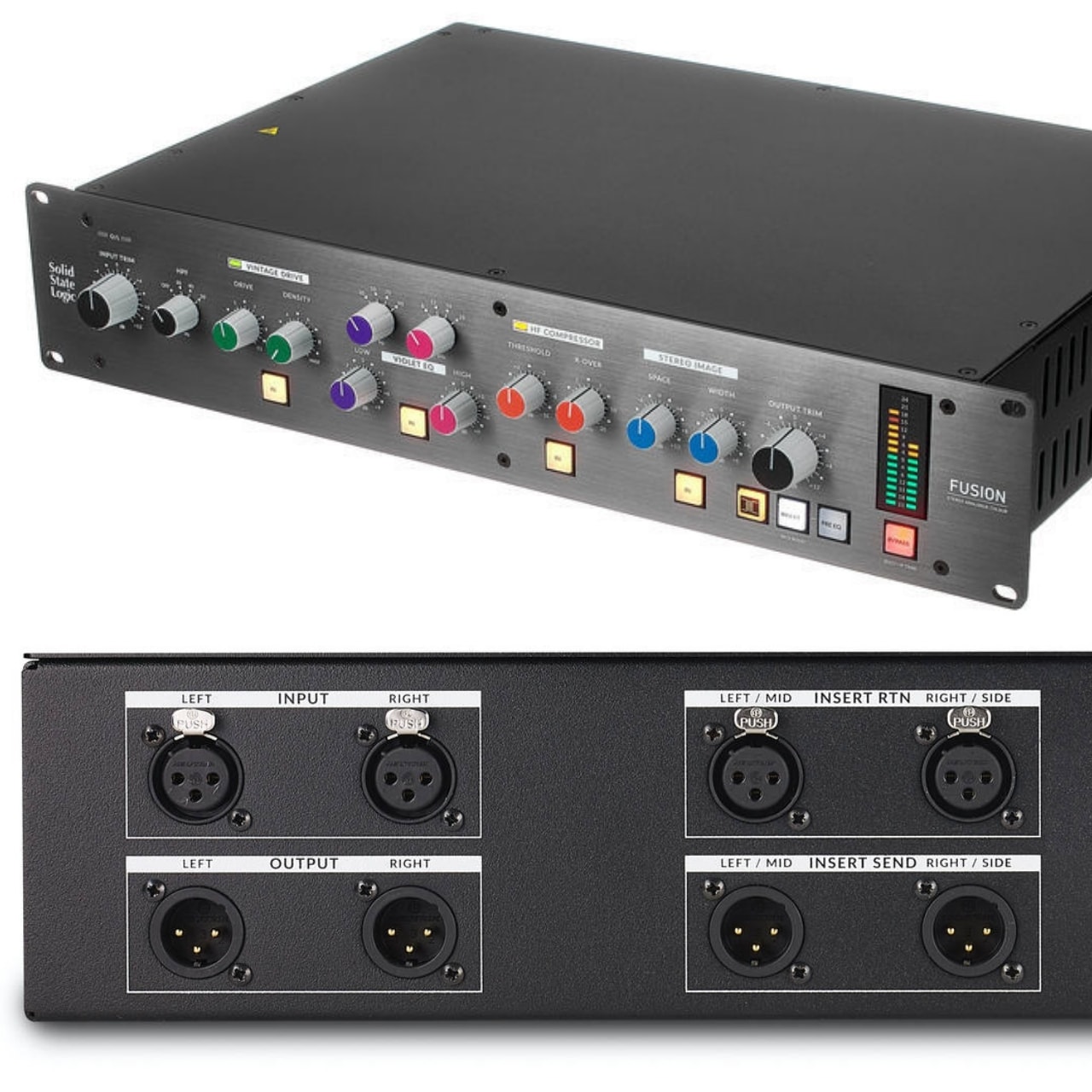 SSL Fusion Processador de masterização estéreo para estúdio