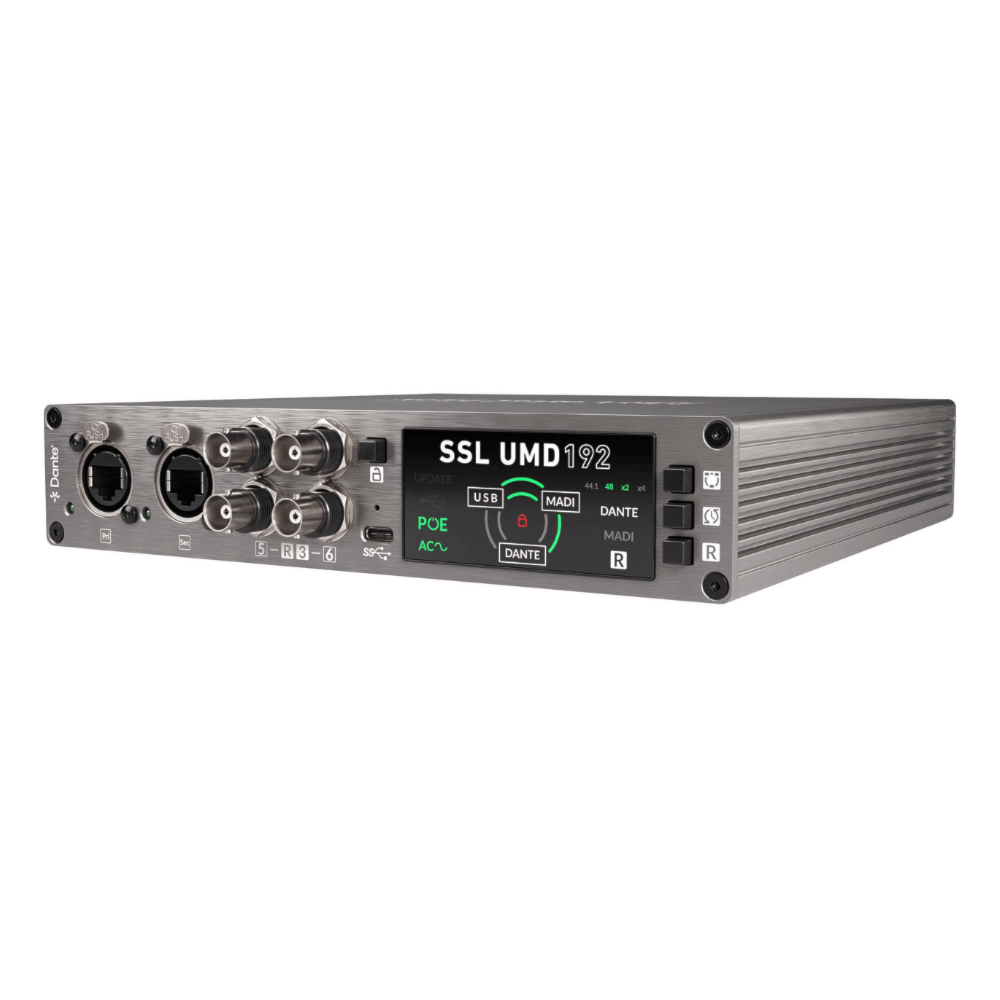 SSL UMD192 Interface Profissional MADI Dante USB 192kHz