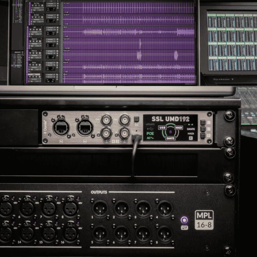 SSL UMD192 Interface Profissional MADI Dante USB 192kHz - 3