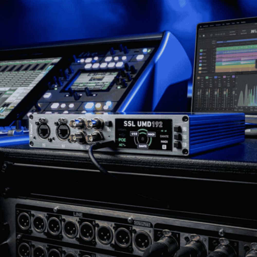 SSL UMD192 Interface Profissional MADI Dante USB 192kHz - 4