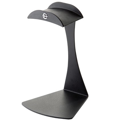 Suporte de mesa compacto para fones de ouvido K&M 16075 Headphone Table Stand Black