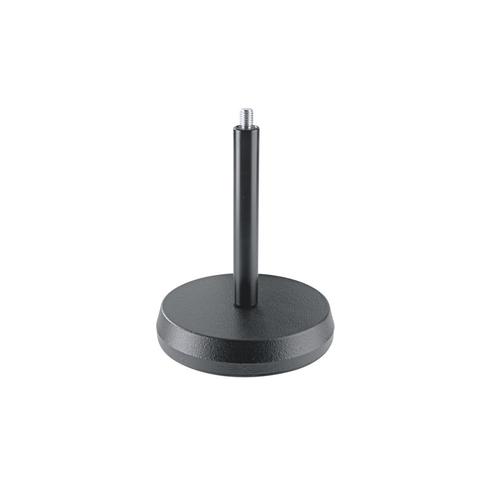 Suporte de mesa compacto para Microfone K&M 23200 Pedestal Para Microfone de Mesa