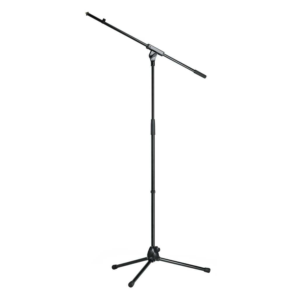 Suporte girafa para microfone K&M 21070 Mic Stand Black 5/8