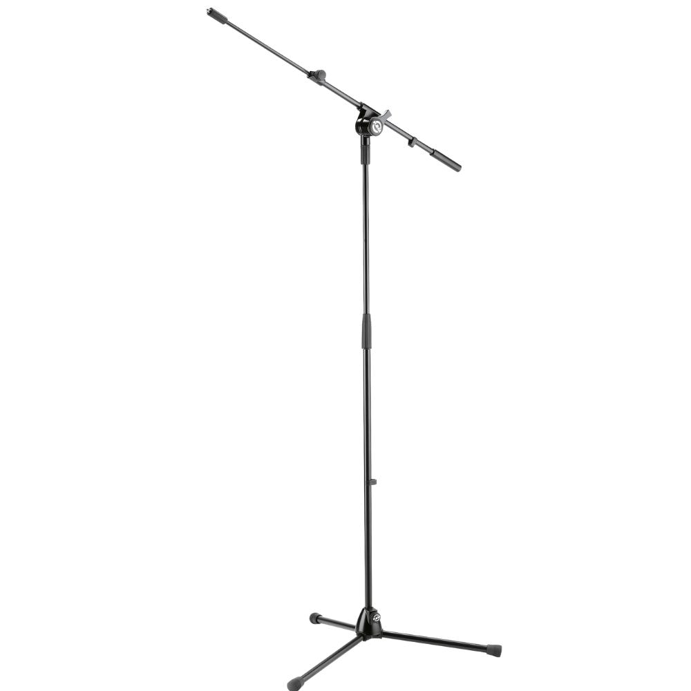 Suporte girafa para microfone K&M 25600 Mic Stand Black 5/8