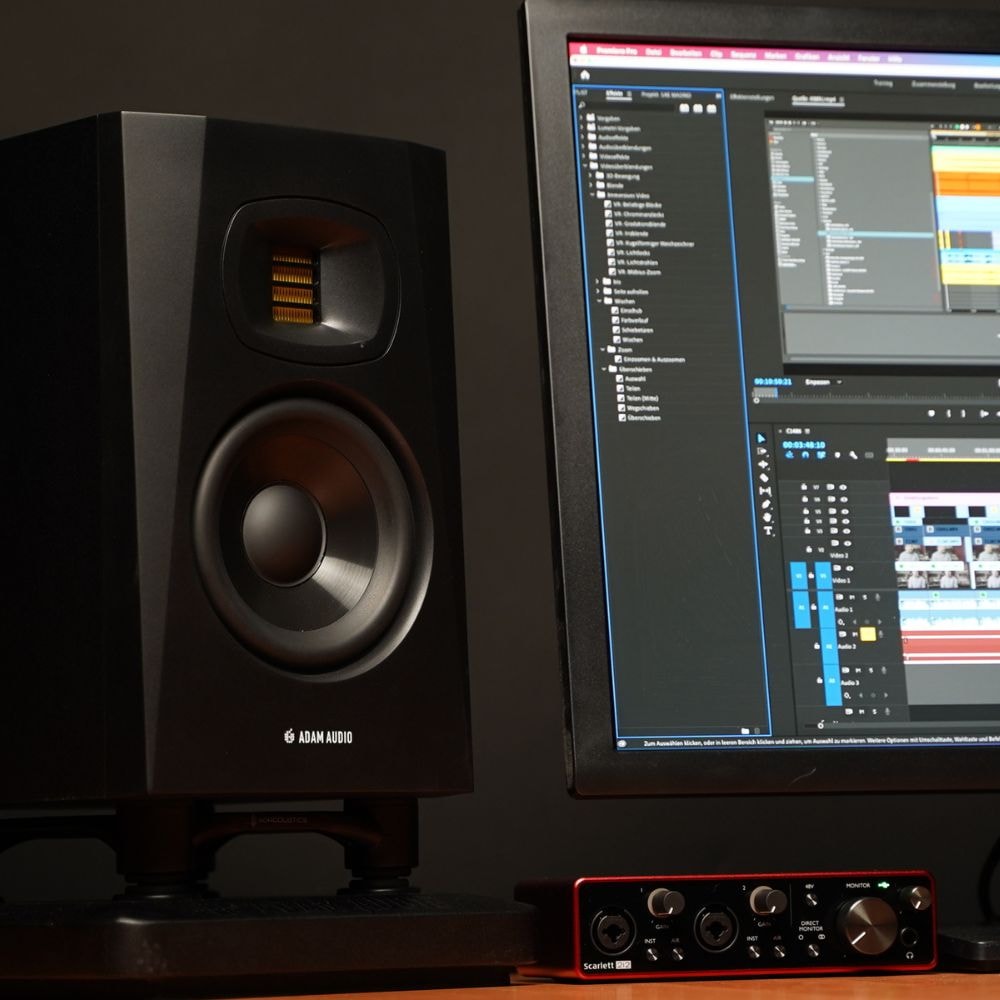 T5V ADAM Audio Monitor de áudio ativo 5 polegadas - 4