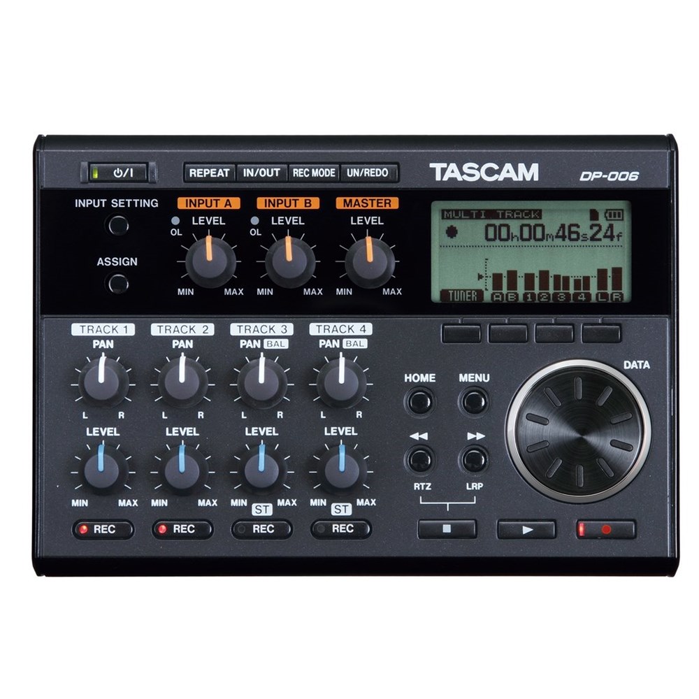 Tascam - Dp-006 - Gravador Multicanal Compacto Portatil Digital - 6