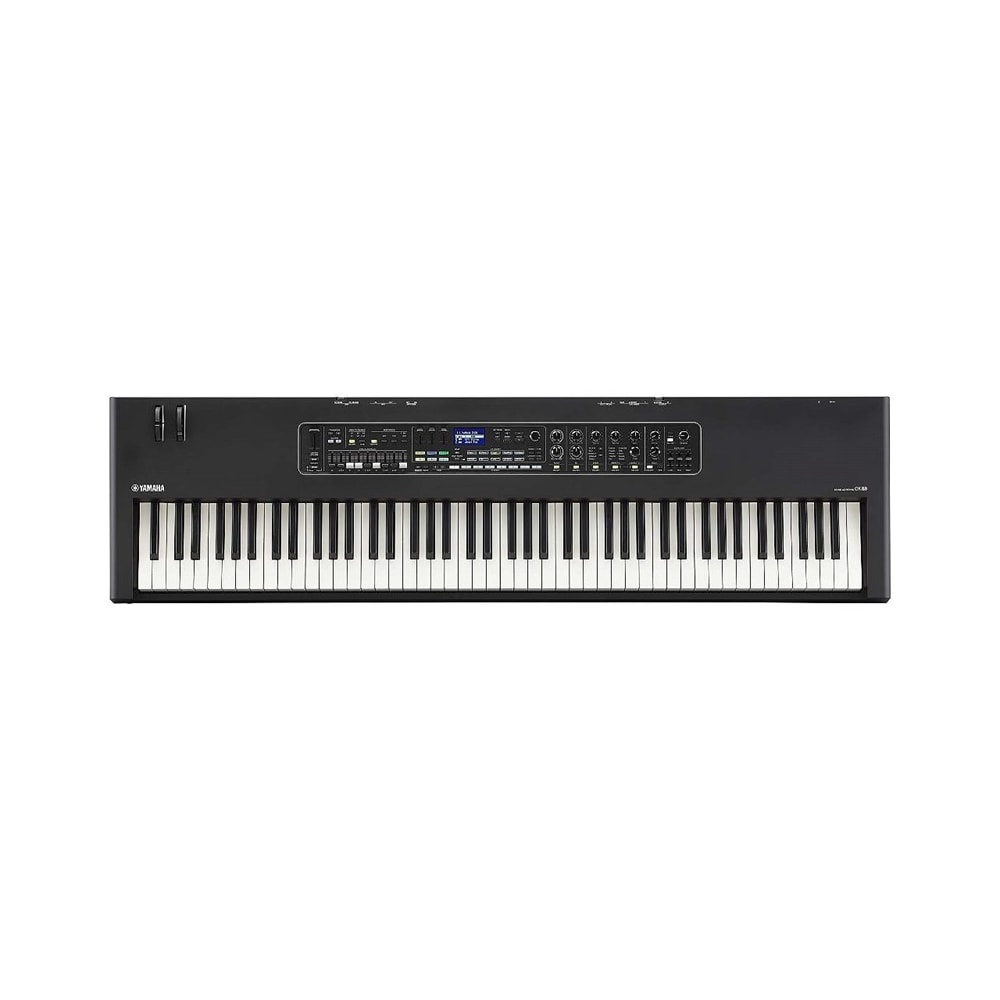 Teclado Sintetizador Yamaha CK88 Bluetooth Stage Piano com 88 Teclas