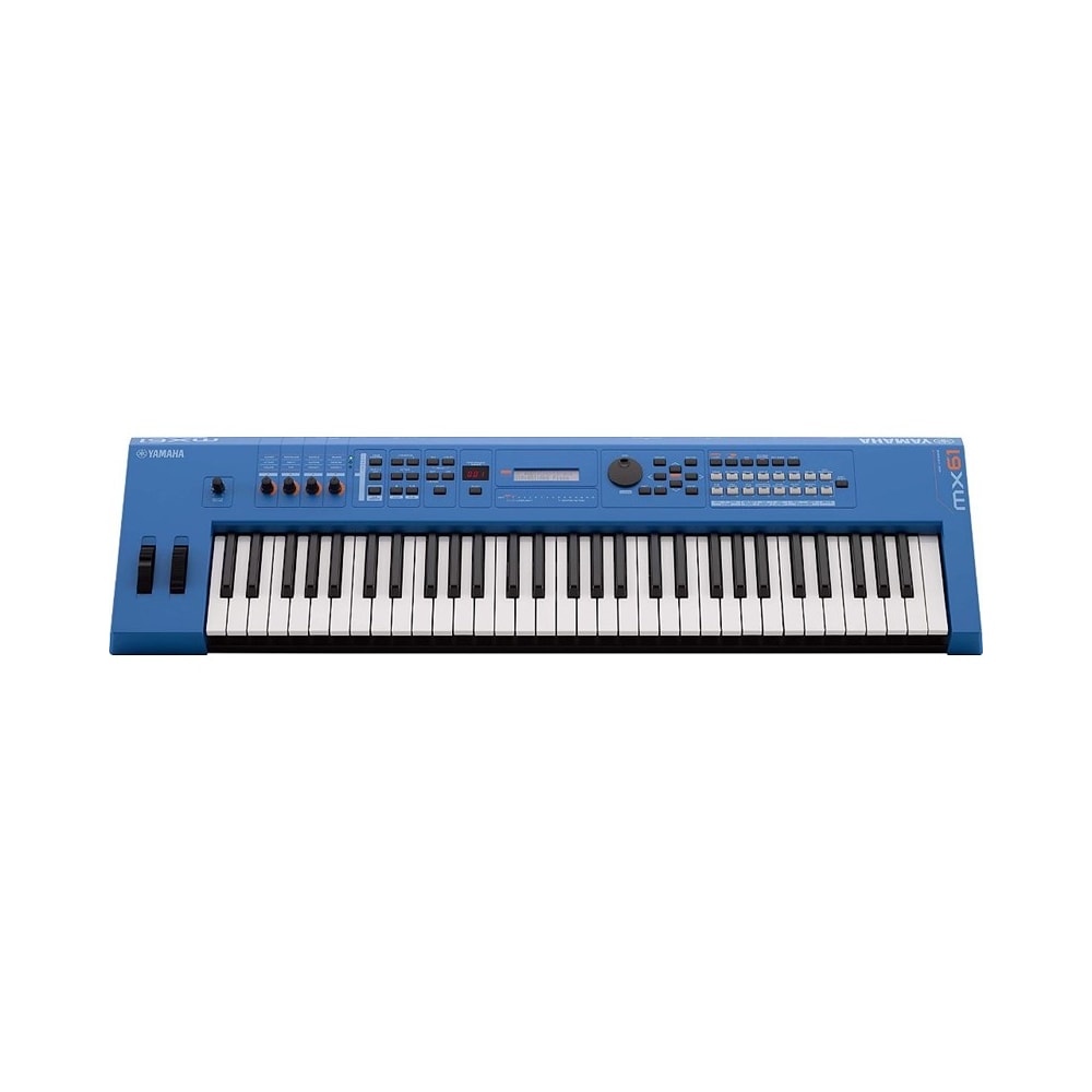 Teclado Sintetizador Yamaha MX61 V2 Azul com 61 Teclas - 3