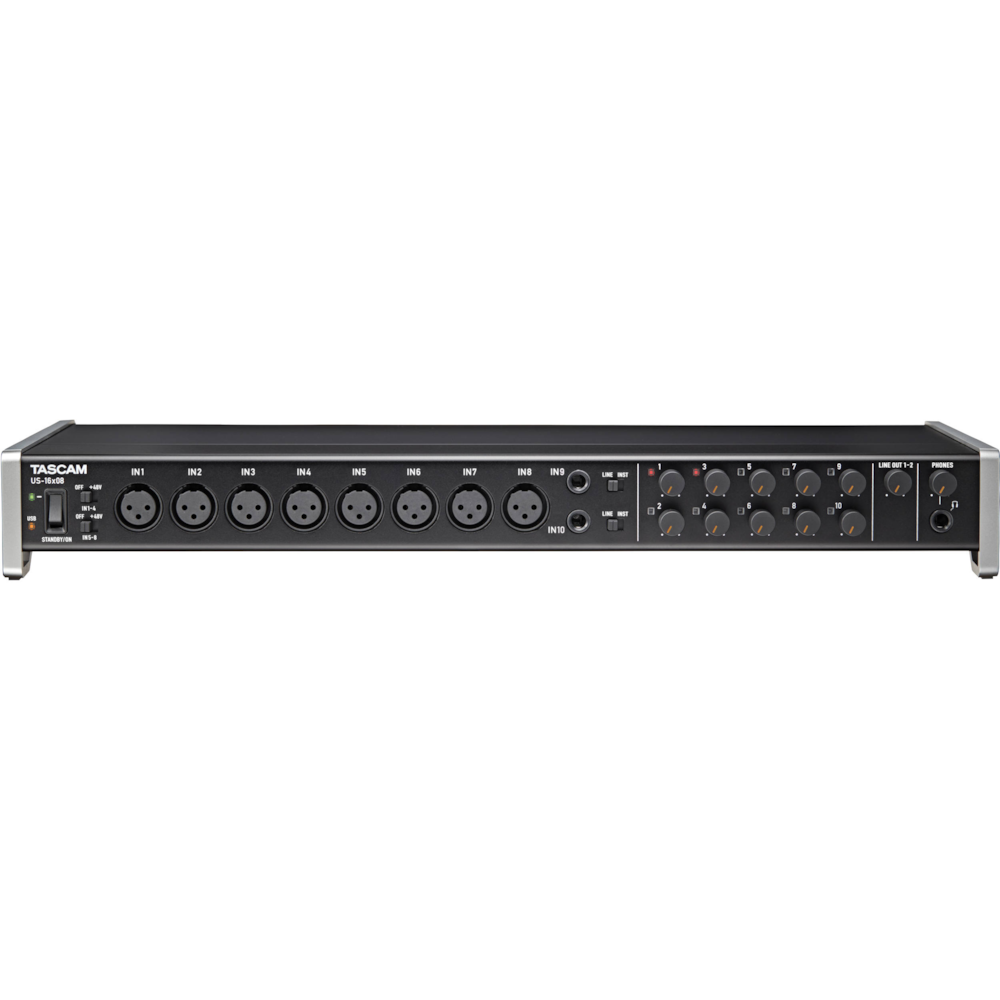 US-16x08 TASCAM Interface de Áudio USB com 16 Entradas e 8 Saídas - 1