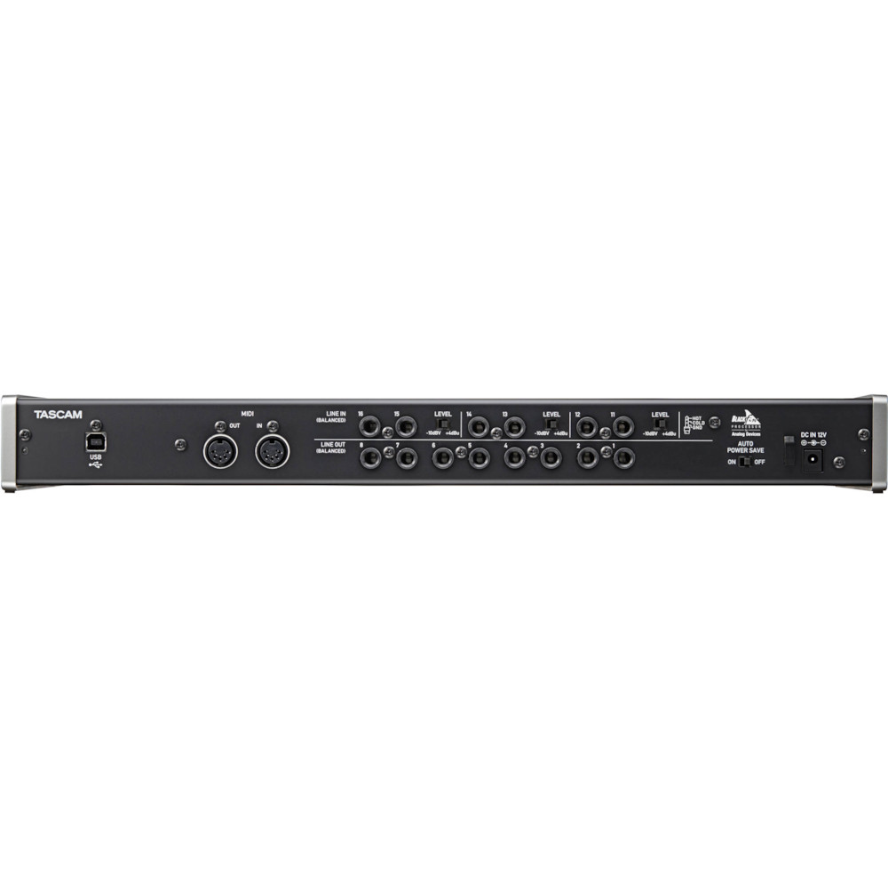 US-16x08 TASCAM Interface de Áudio USB com 16 Entradas e 8 Saídas - 2