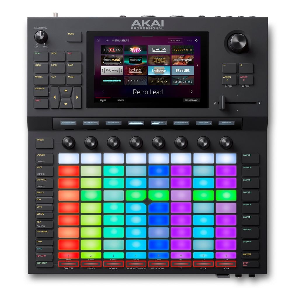 Workstation com sintetizador e sampler Akai Force